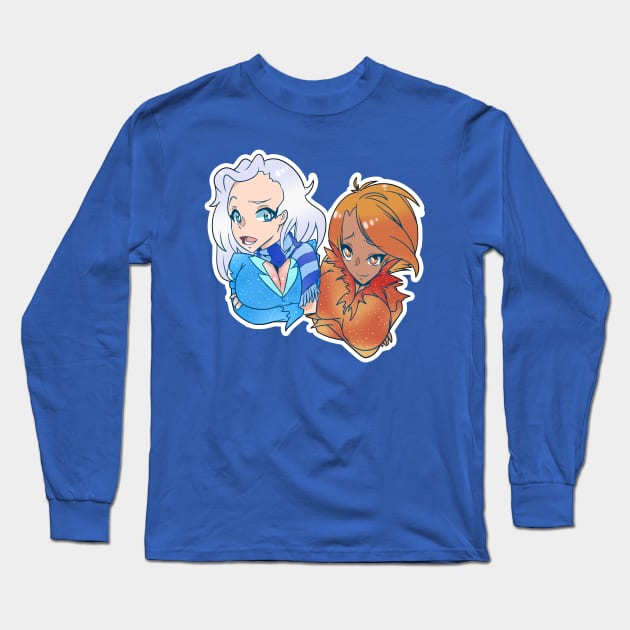 Heat Snow Miser Long Sleeve T-Shirt by kelsmister